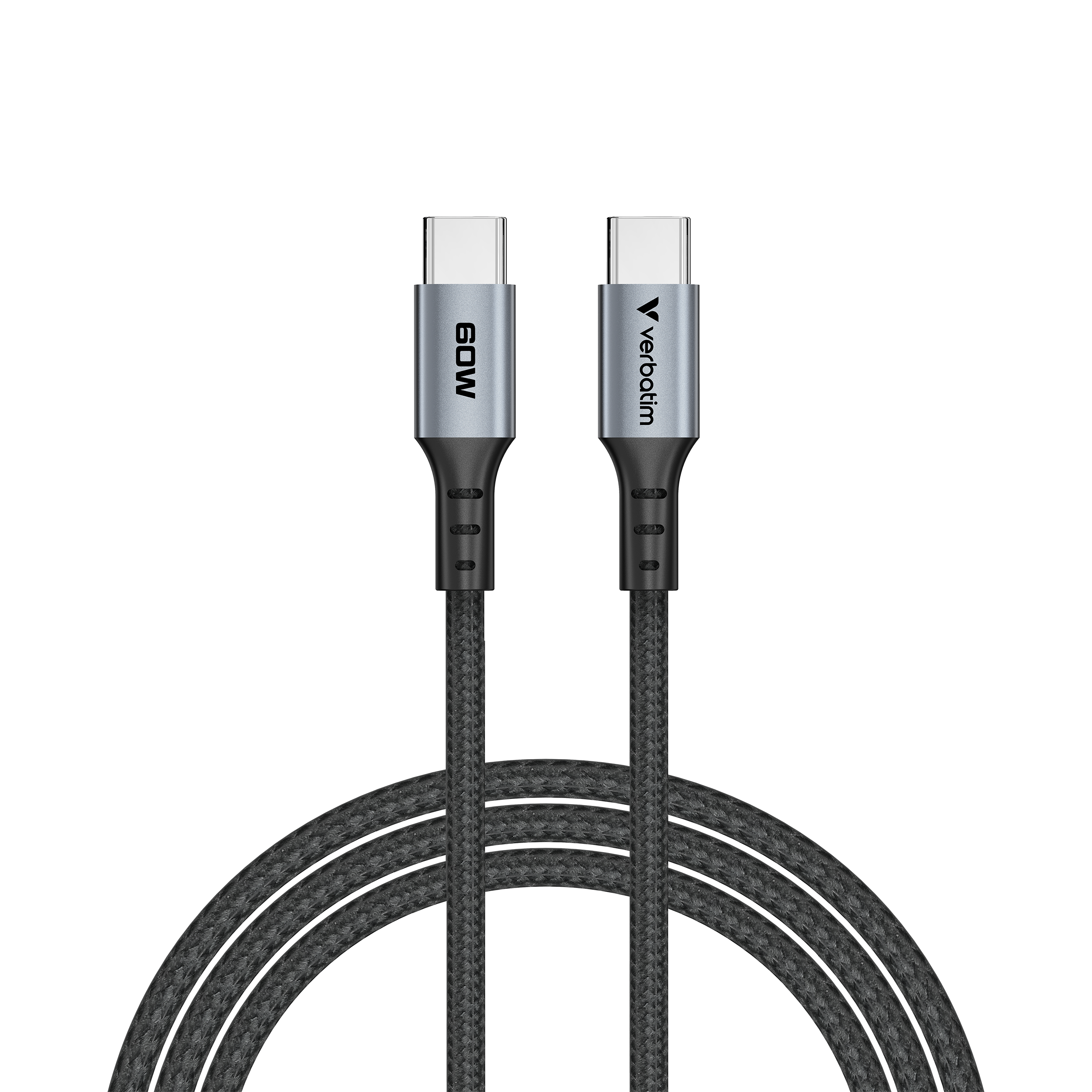 Sync & Charge USB C to USB C 60W 120 cm Toissijaiskuva