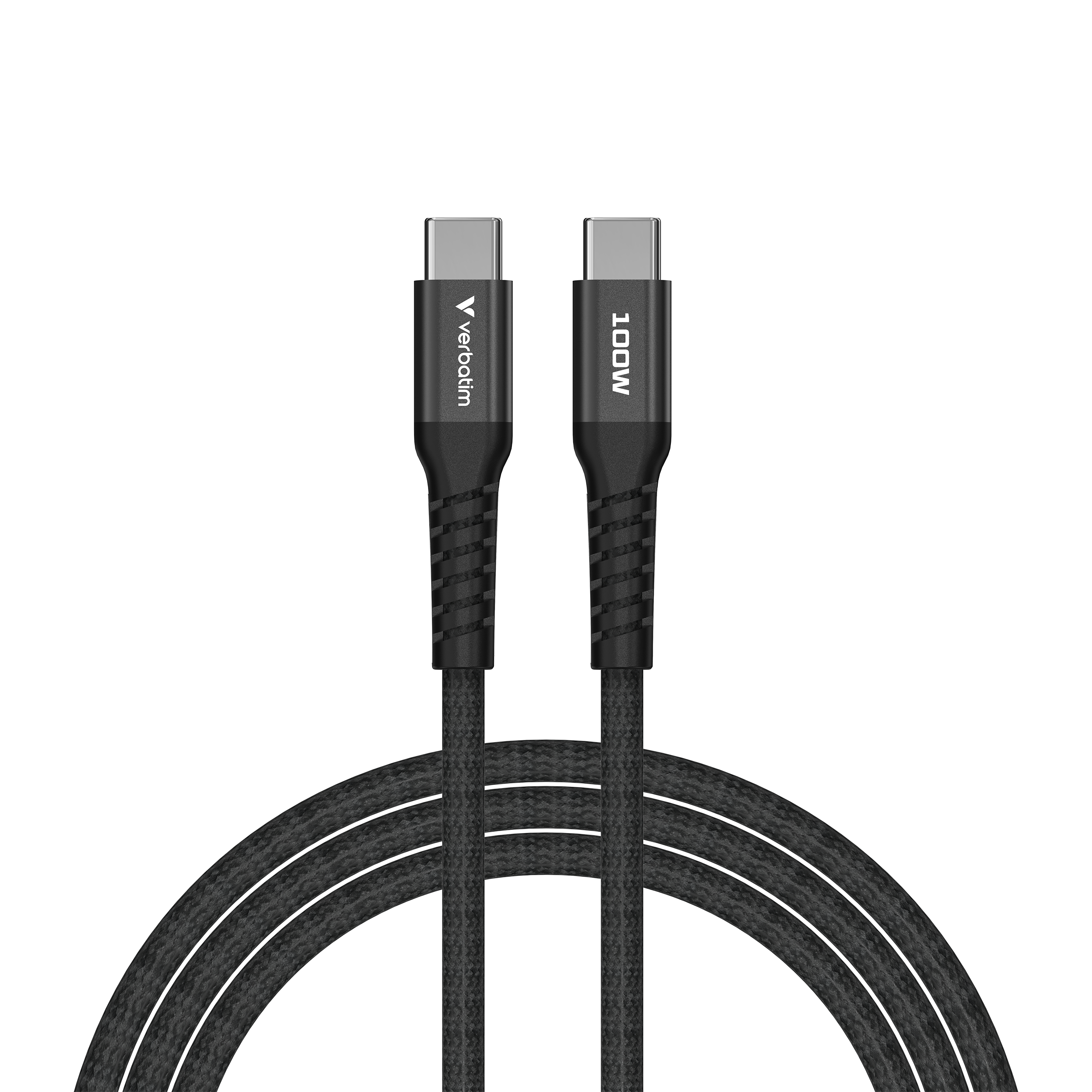 Sync & Charge Cable USB-C to USB-C 100W Magnetic 120 cm - Black Toissijaiskuva