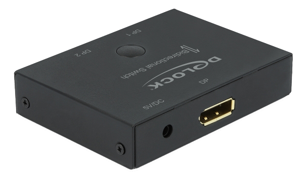 DisplayPort 2 - 1 Switch bidirectional 8K 30 Hz Toissijaiskuva