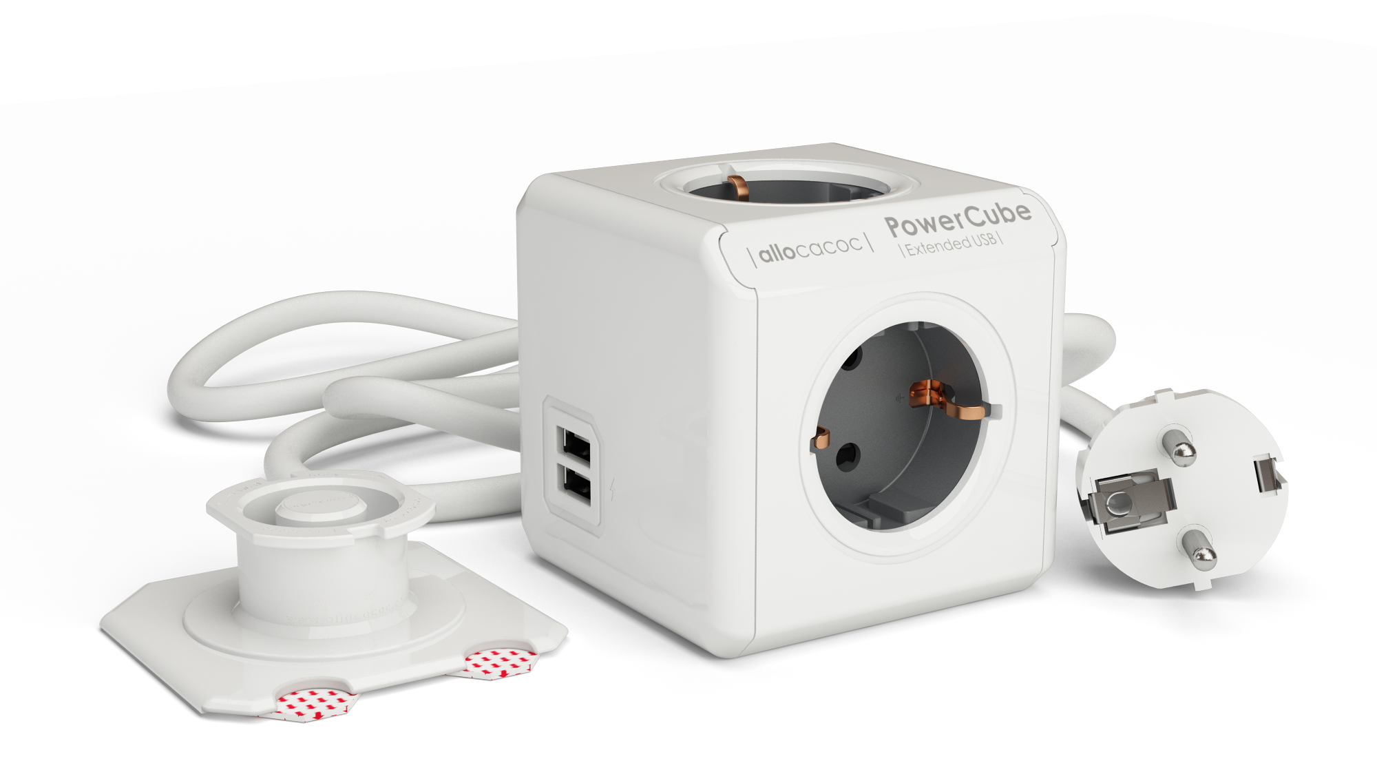 PowerCube Extended USB 3m cable DE Toissijaiskuva