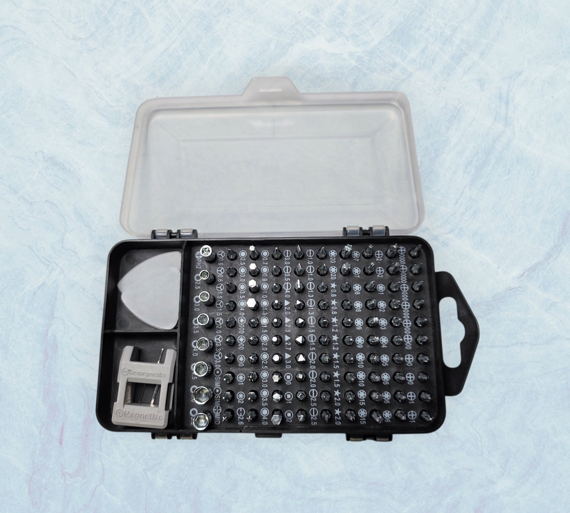 Rohju Pro 115-osainen Tarkkuusruuvimeisselisarja (S2-terästä) Toissijaiskuva