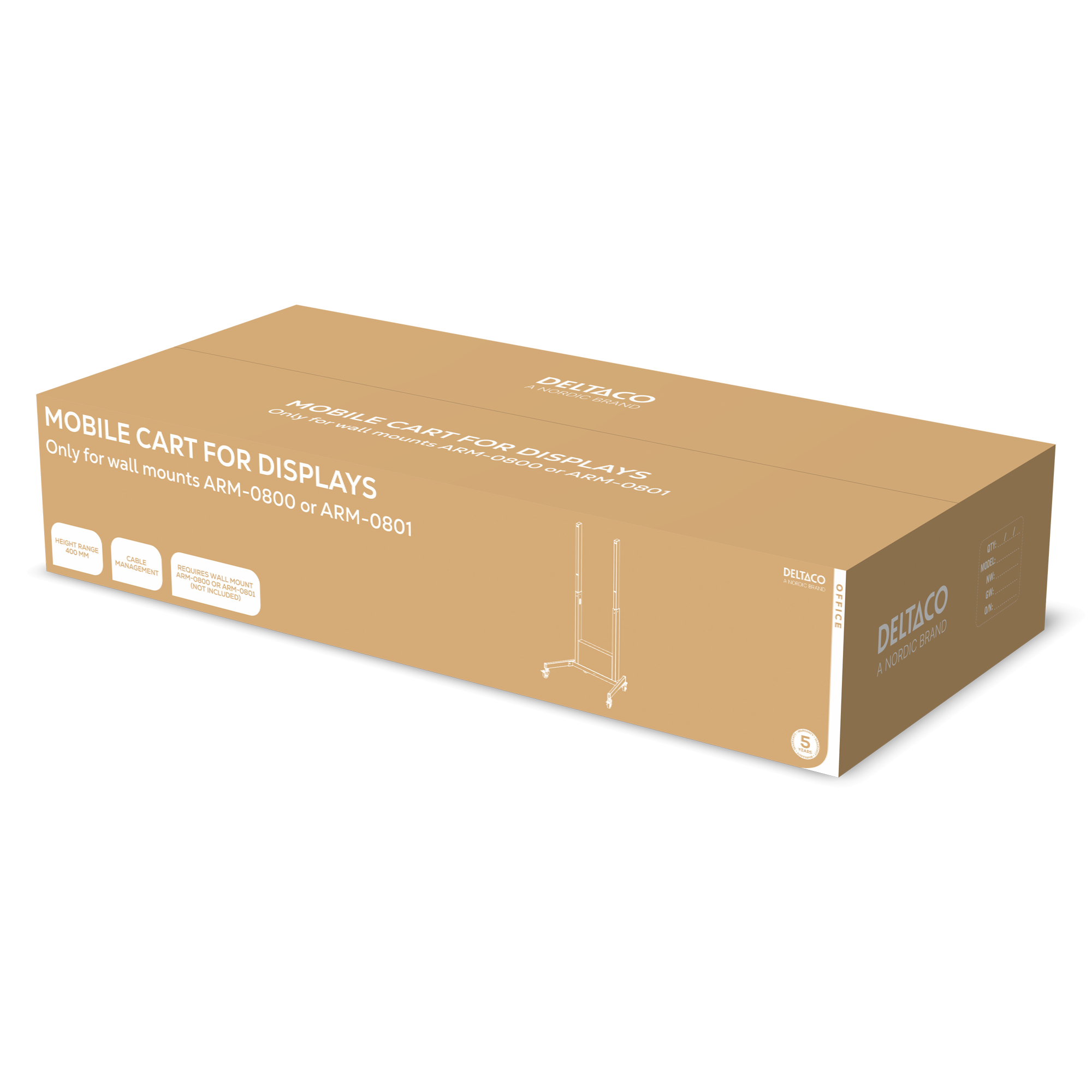 OFFICE Mobile Interactive Monitor Stand Toissijaiskuva