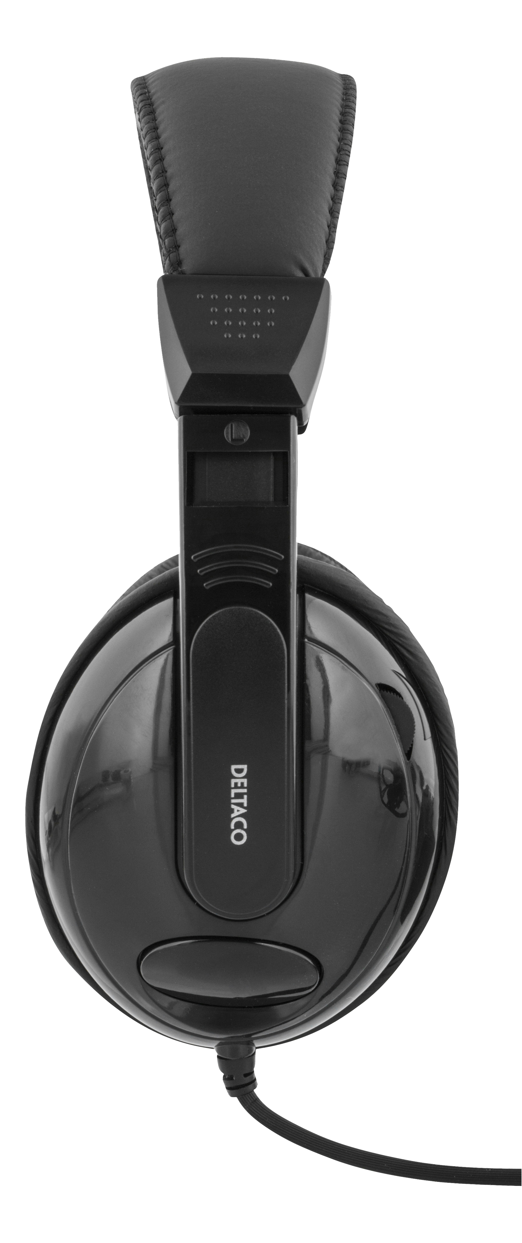 HL-51C Headphones with volume control, USB-C, black Toissijaiskuva