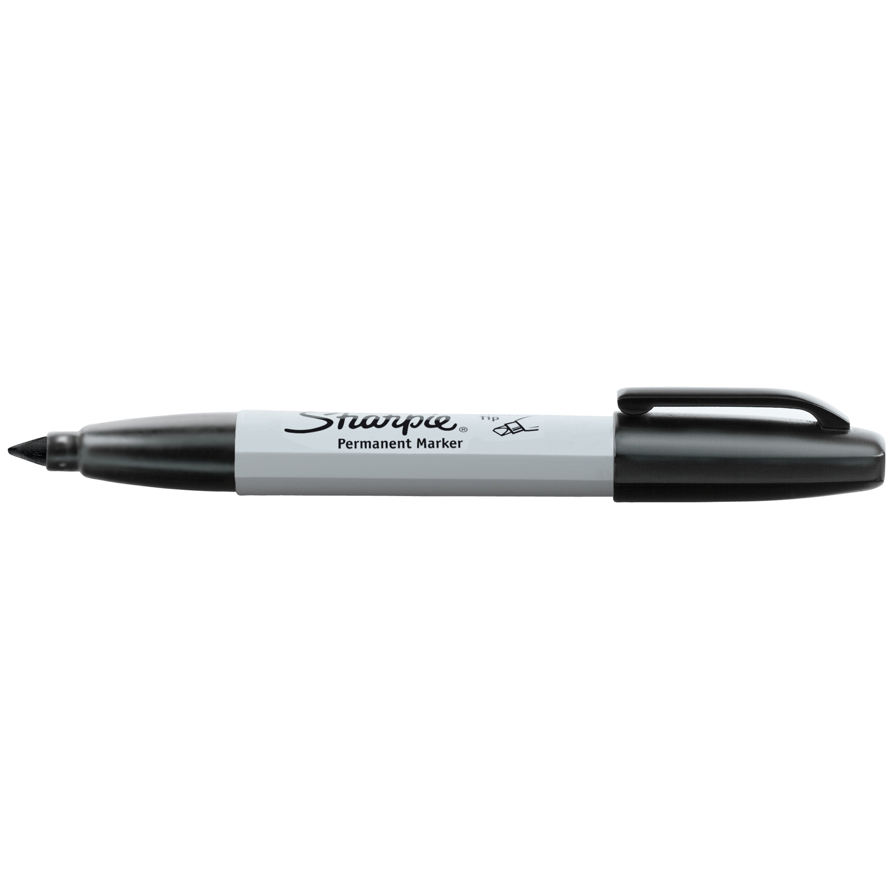 Sharpie Permanent Marker Chisel Black 2-Blister Toissijaiskuva