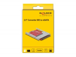 Konvertteri IDE 44 Pin > mSATA 2,5" Kehys - 7 mm Toissijaiskuva