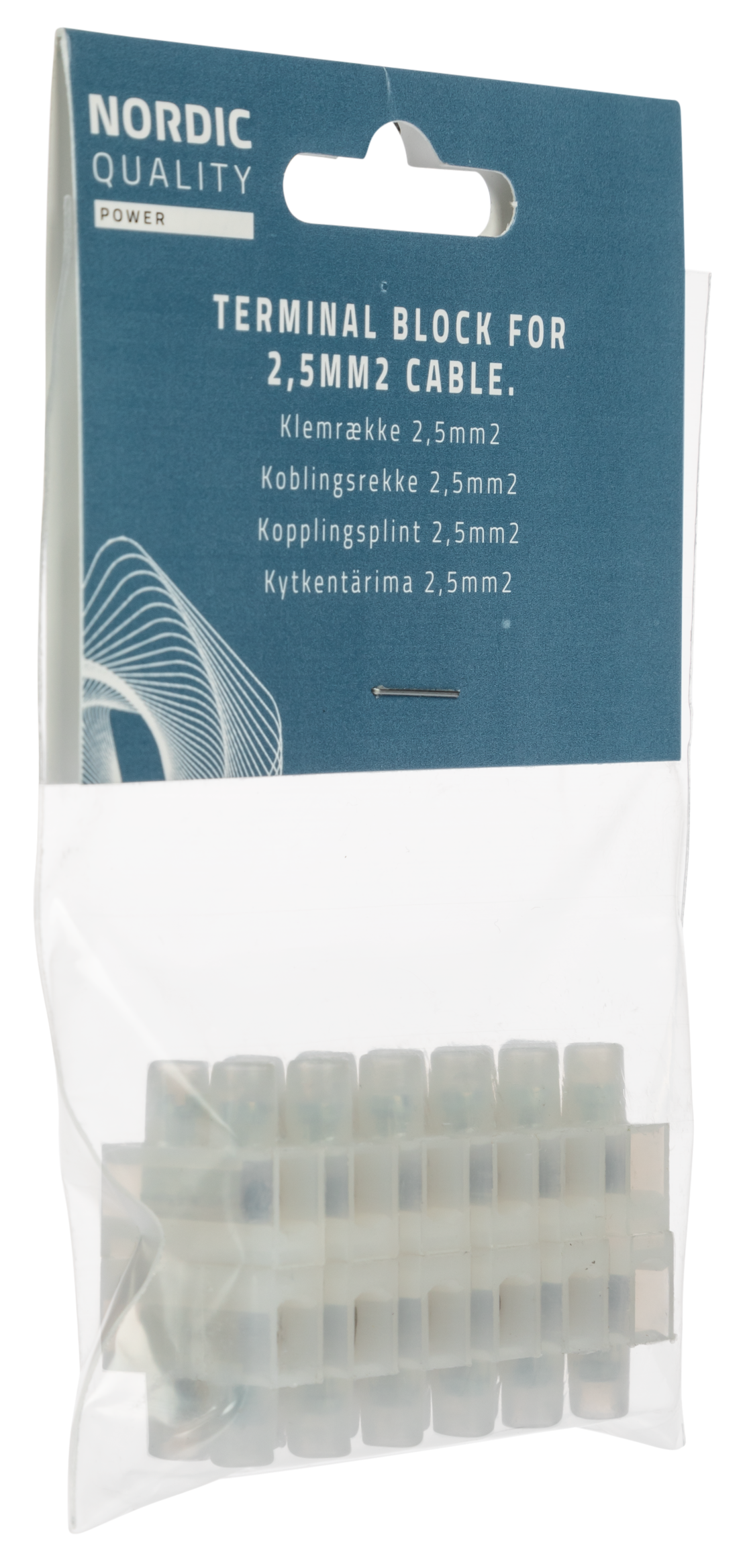 Riviliitin 2,5-6 mm²:n kaapelille, 2x6 napaa Toissijaiskuva