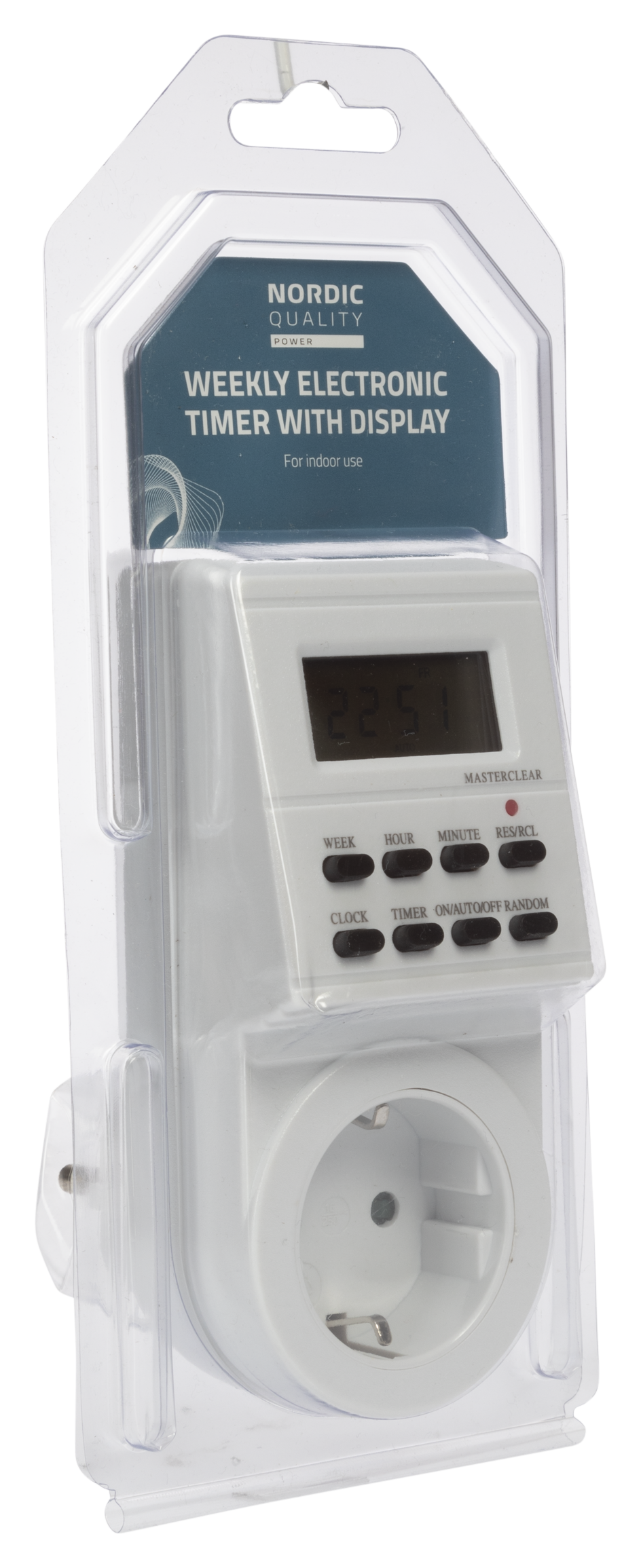 Ohjelmoitava digitaaliajastin sisäkäyttöön, viikkoajastin Toissijaiskuva