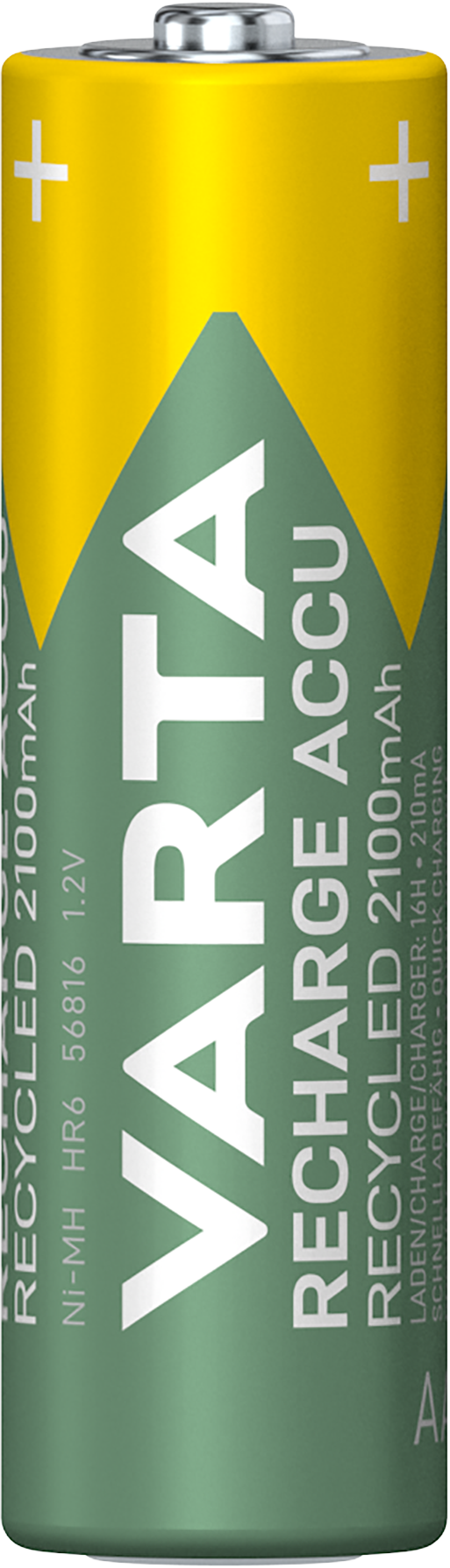 Ladattava akkukäyttöinen AA 2100mAh 4 kpl Toissijaiskuva