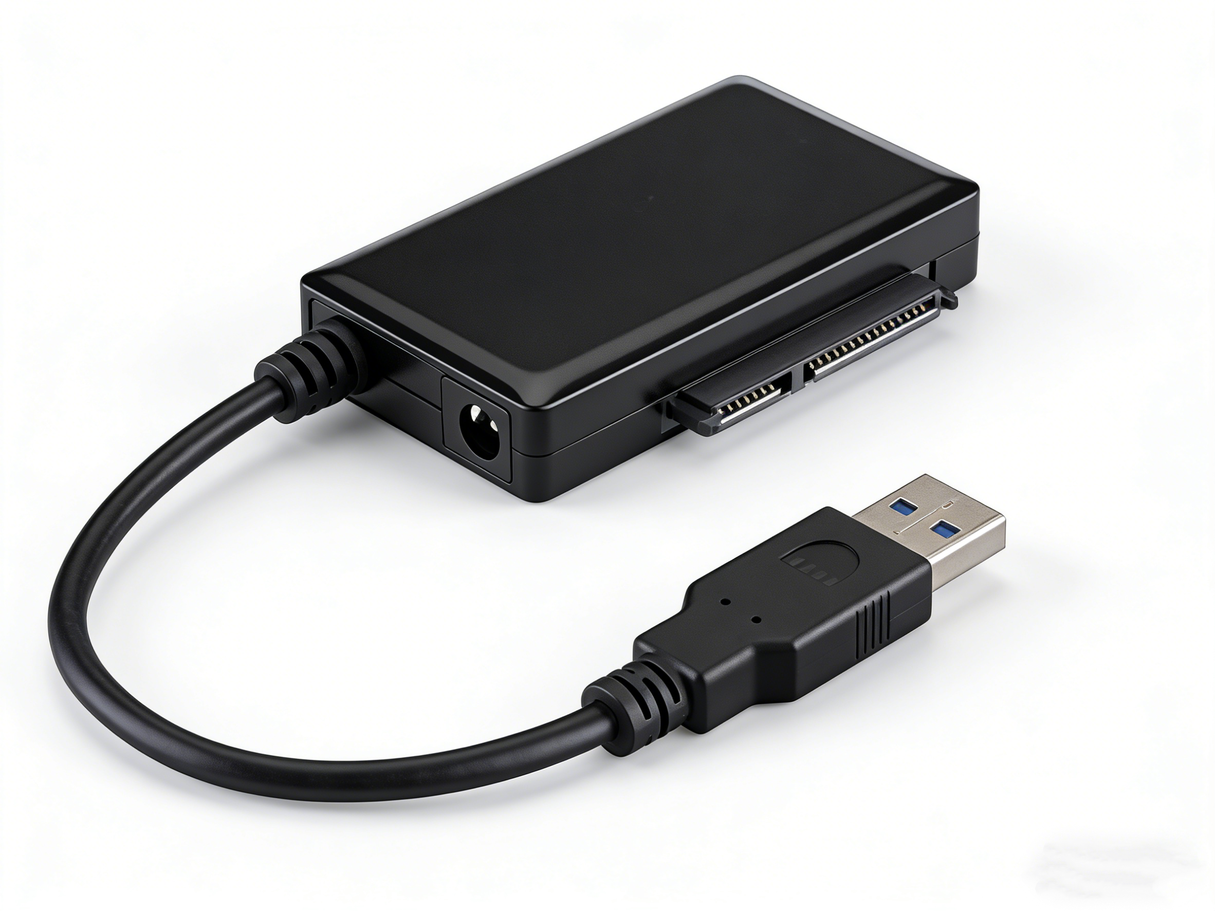 HDD adapter 2.5"/3.5", USB-A 5 Gbit/s, SATA 6 Gbit/s, black Toissijaiskuva