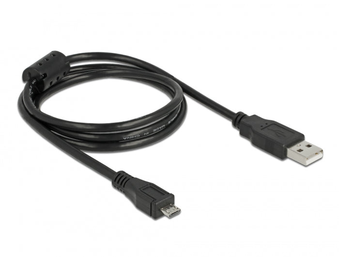 Cable USB2.0 -A male to USB- micro B male 1m Toissijaiskuva