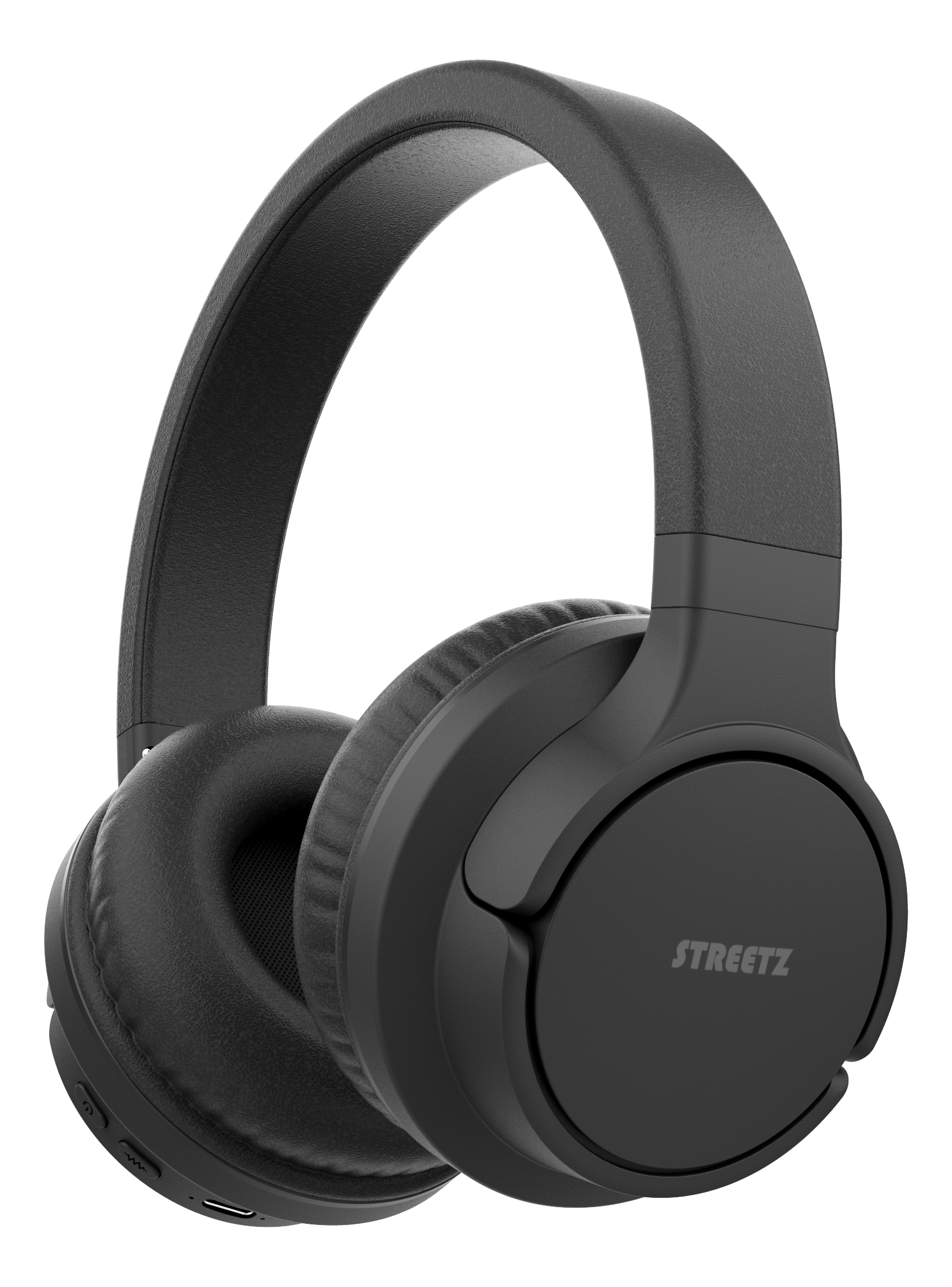 BT510 Bluetooth noise-cancelling headphones, black Toissijaiskuva