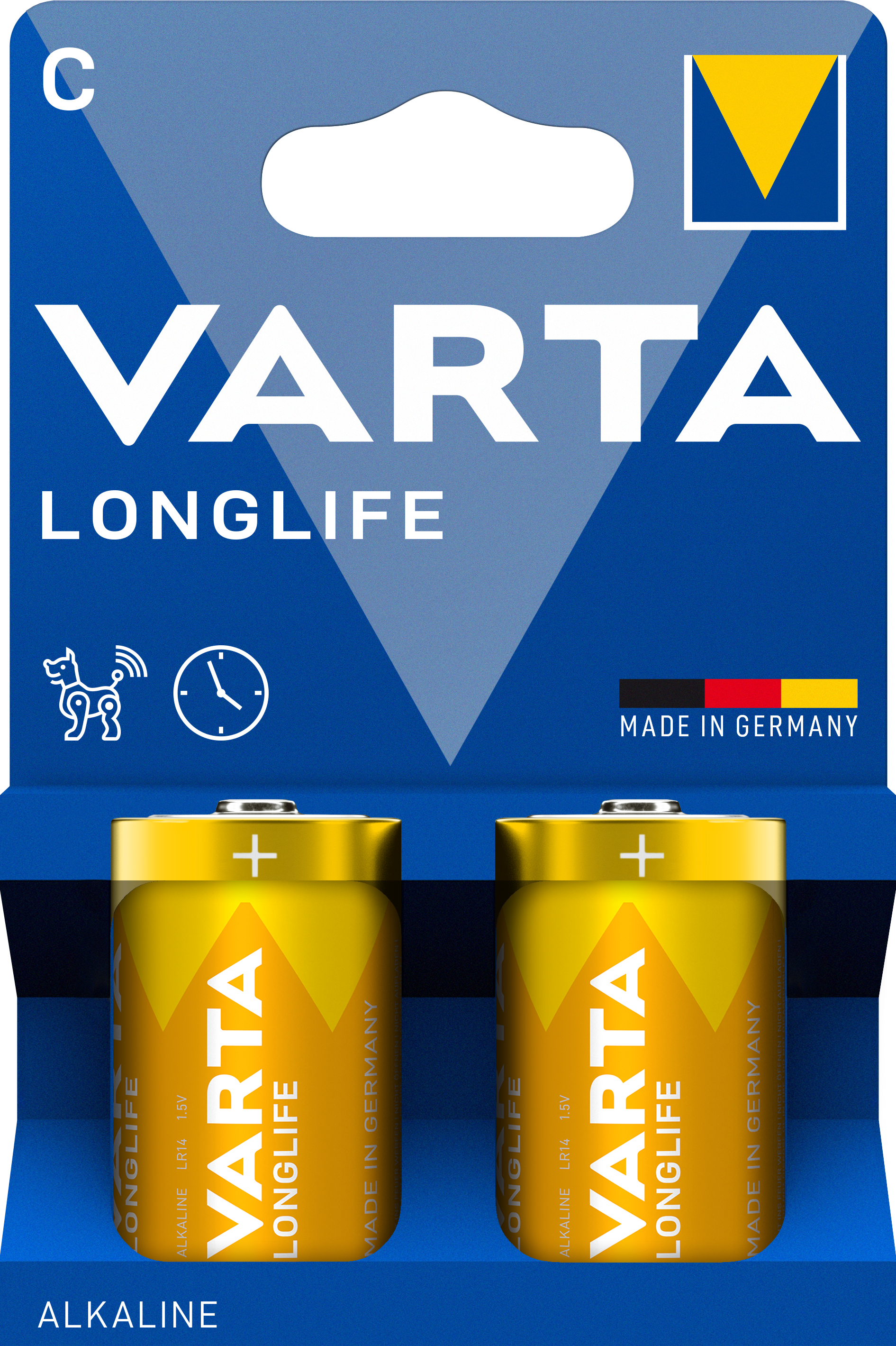 Pitkäikäinen akku - C, 2 kpl Toissijaiskuva