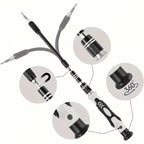 Rohju Pro 115-osainen Tarkkuusruuvimeisselisarja (S2-terästä)