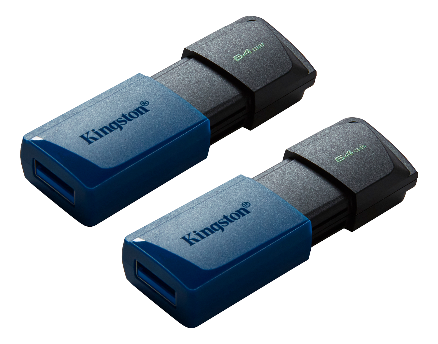 64GB USB3.2 Gen 1 DataTraveler Exodia M, 2-pack Toissijaiskuva
