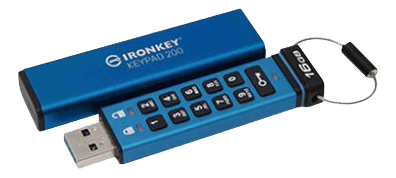 16GB IronKey Keypad 200, FIPS 140-3 Lvl 3 (Pending) AES-256 Toissijaiskuva