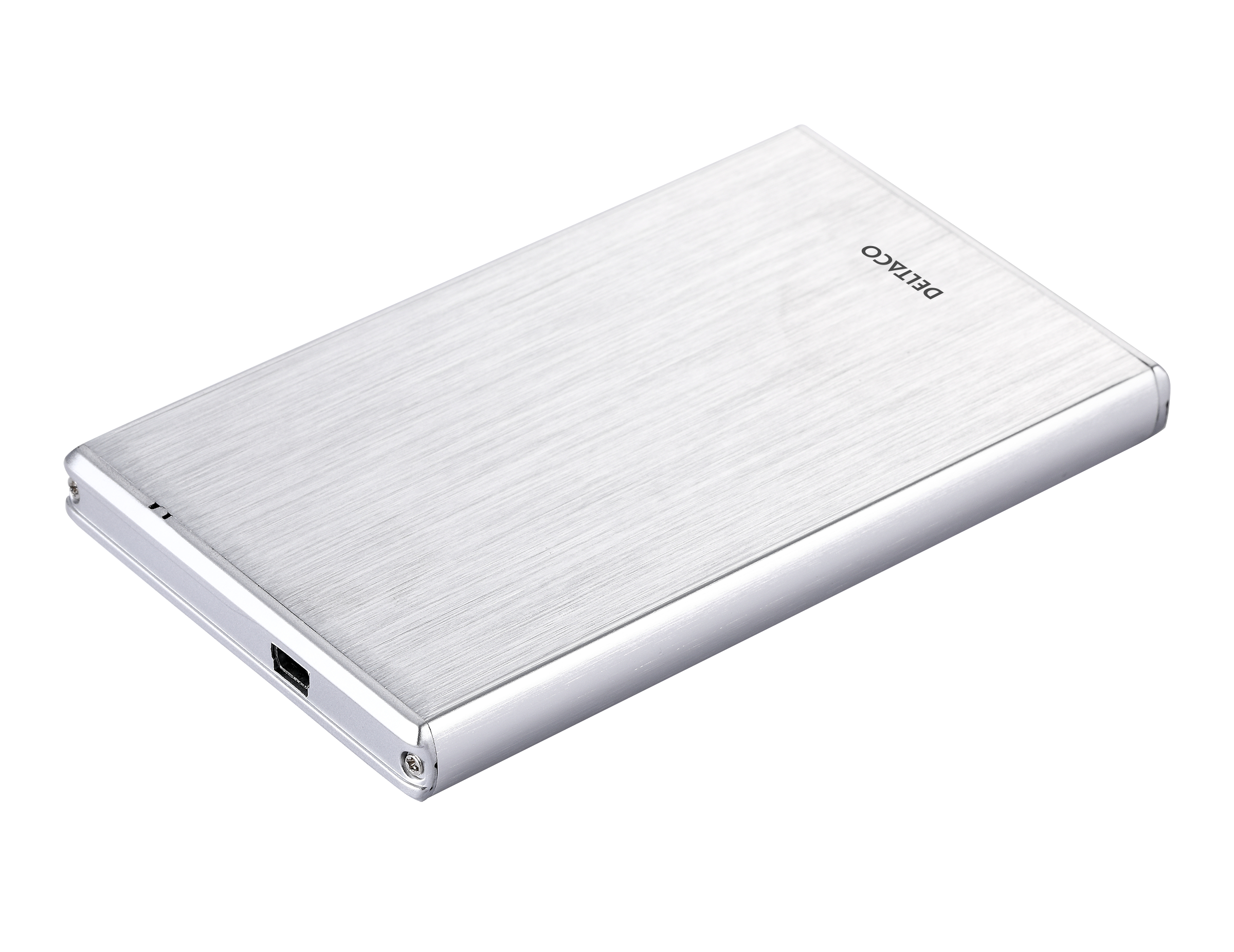 Ulkoinen kotelo 1x2,5" SATA 6Gb/s-kiintolevy, USB3, hopea Toissijaiskuva