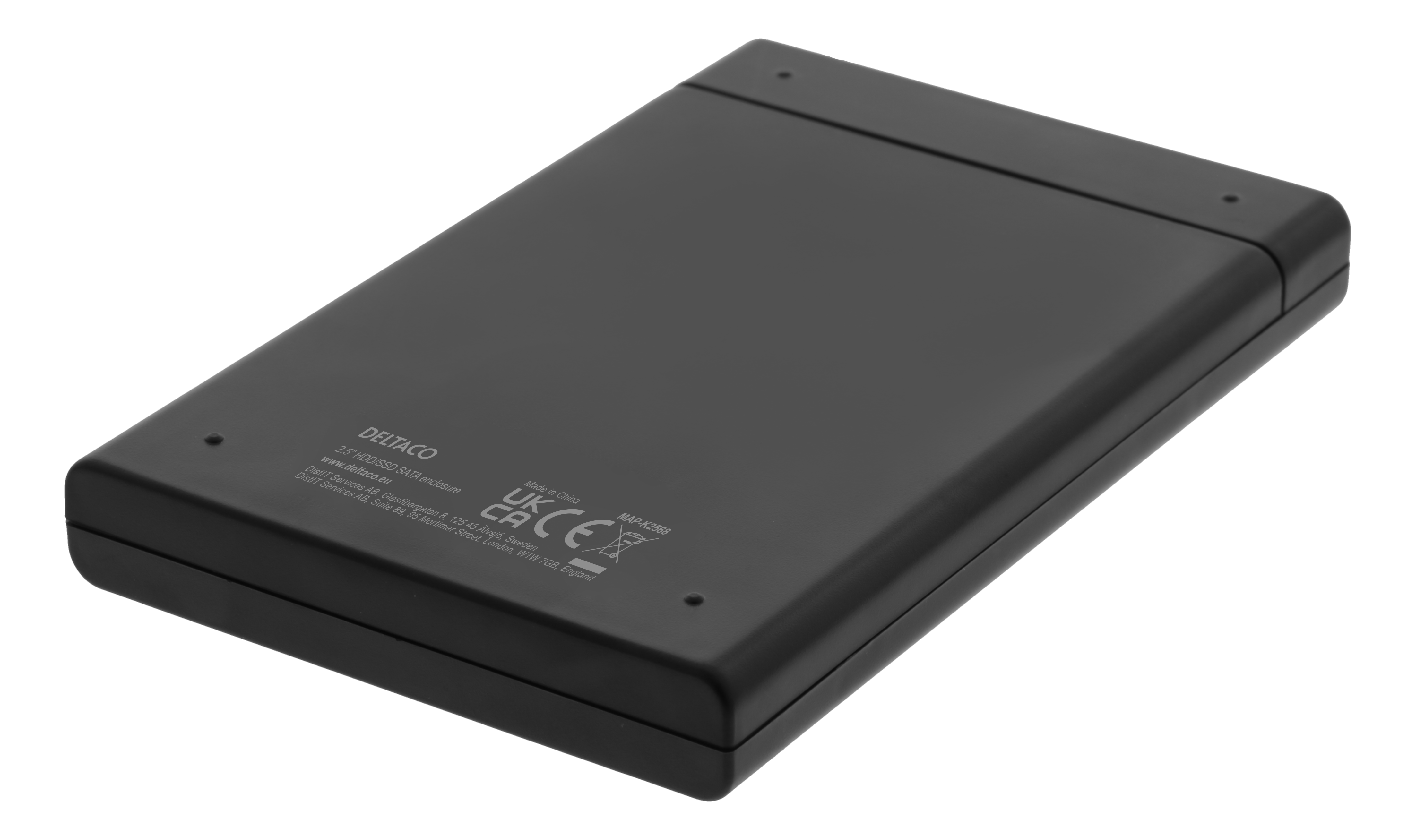 Ulkoinen SATA-kiintolevykotelo, 2,5", USB 3.1 Gen 1, musta Toissijaiskuva