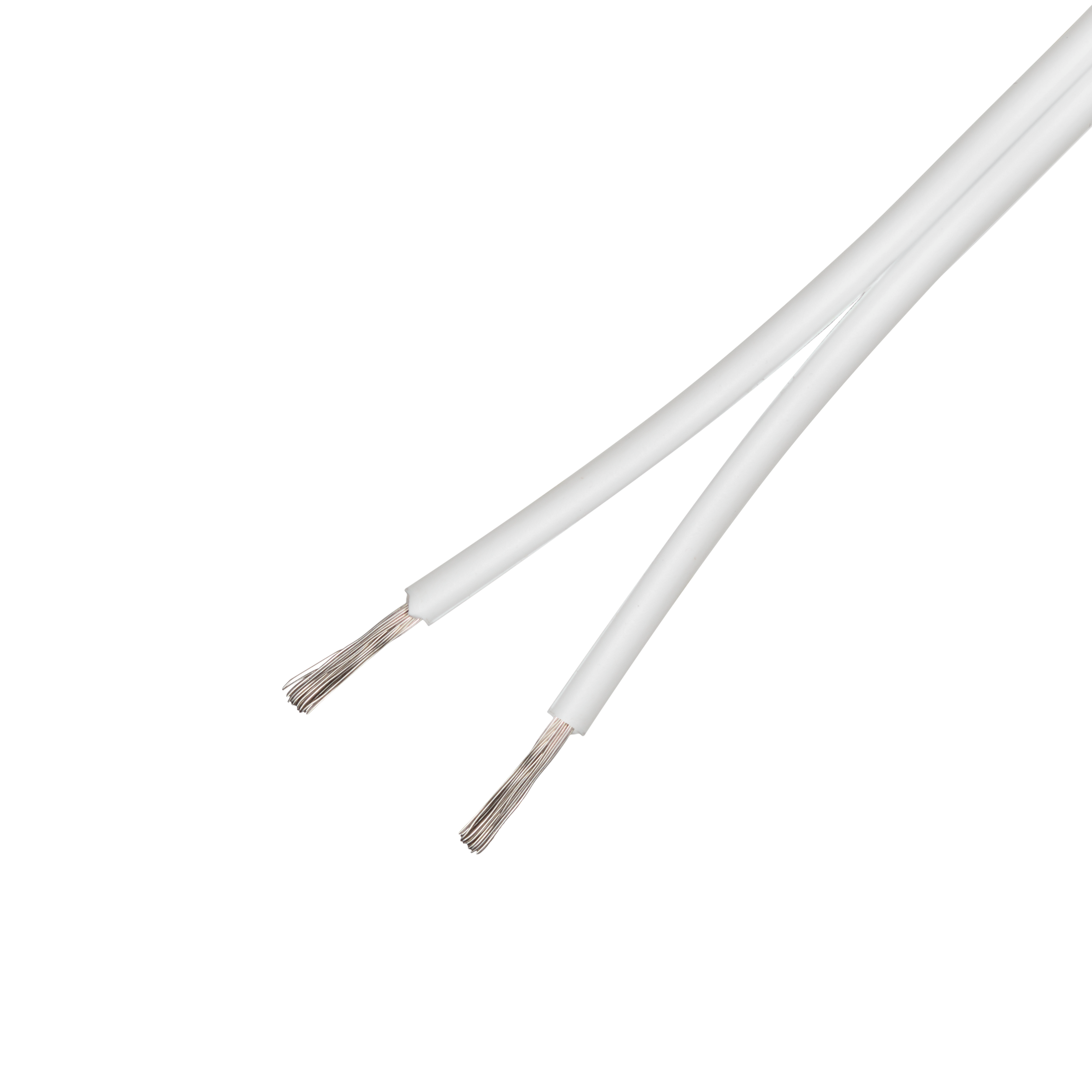 Kaiutinkaapeli, 2x0,75mm, valkoinen, kela 100m Toissijaiskuva