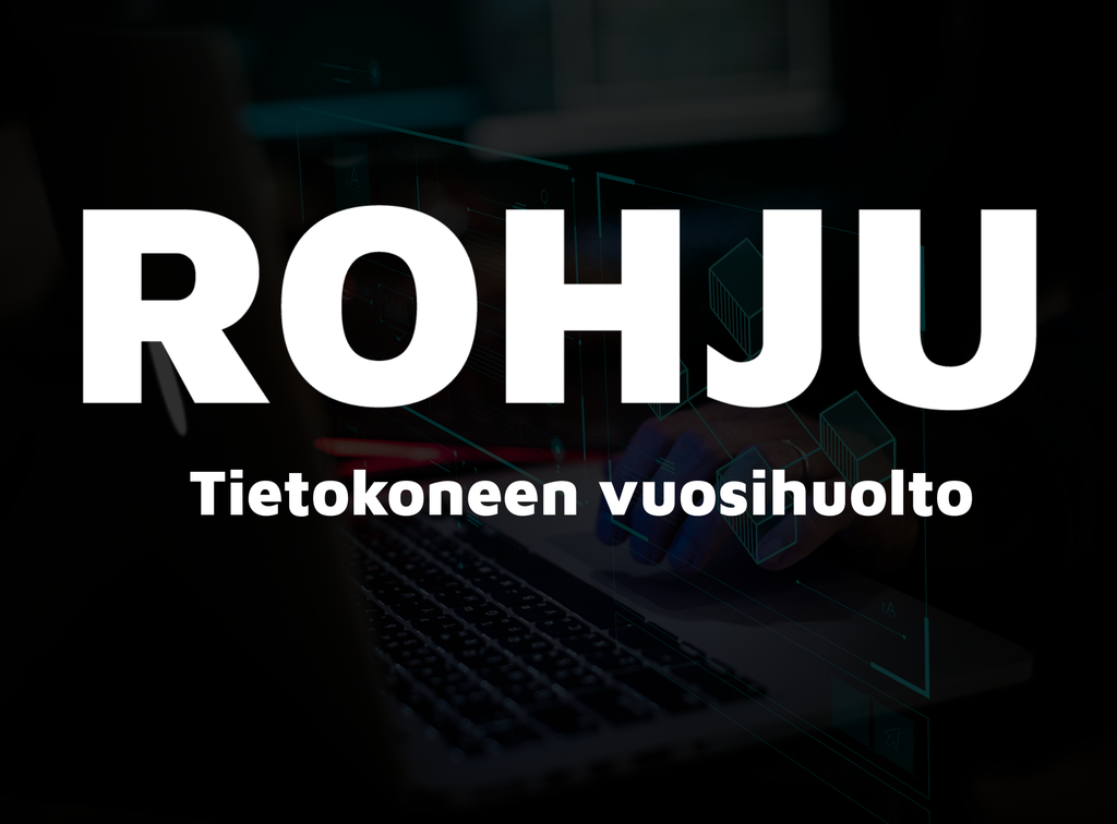 Tietokoneen Huoltopaketit (Postitse) – Perus, vuosi tai täyshuolto