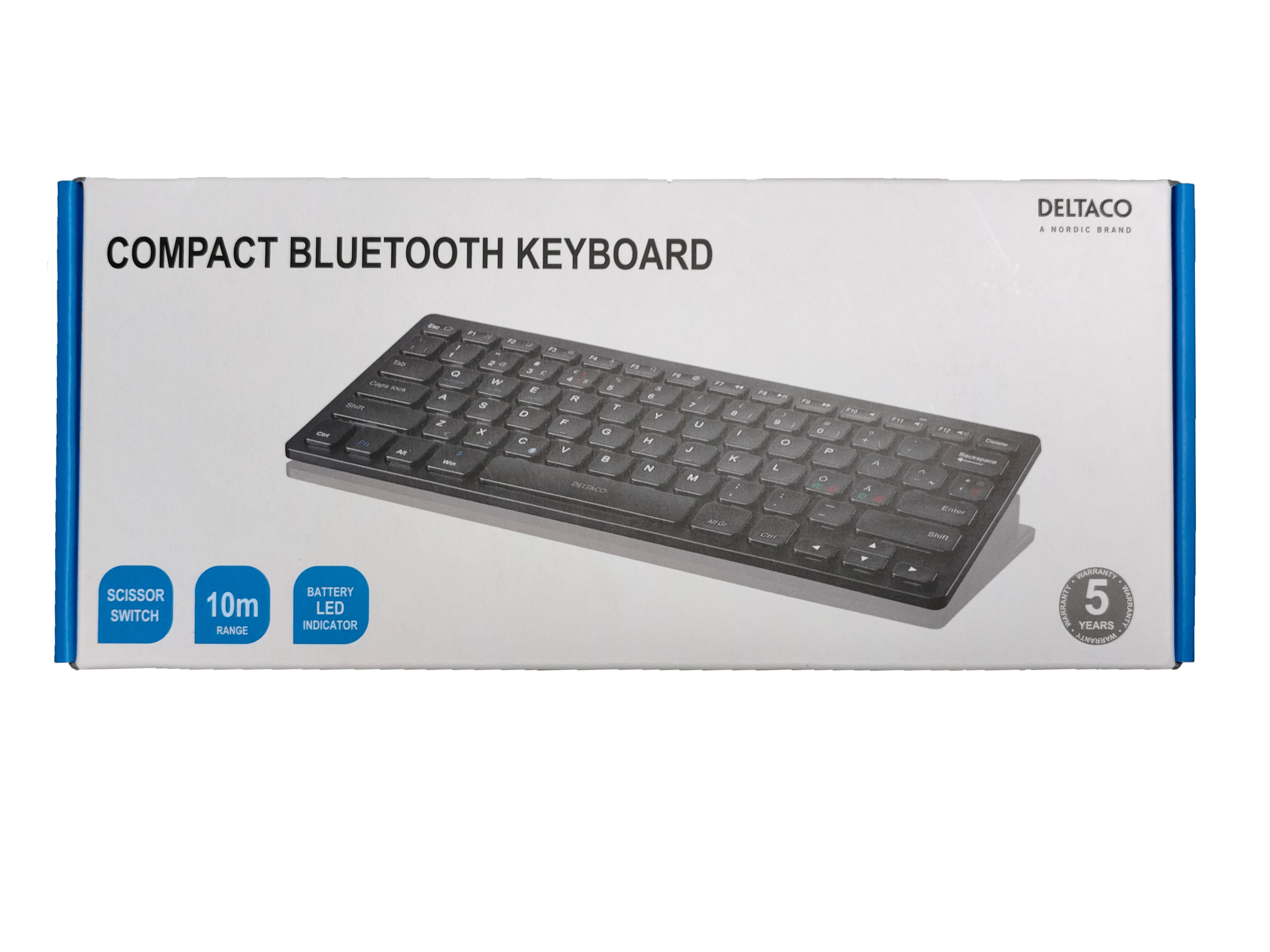 Langaton mininäppäimistö, hiljaiset näppäimet, Bluetooth Toissijaiskuva