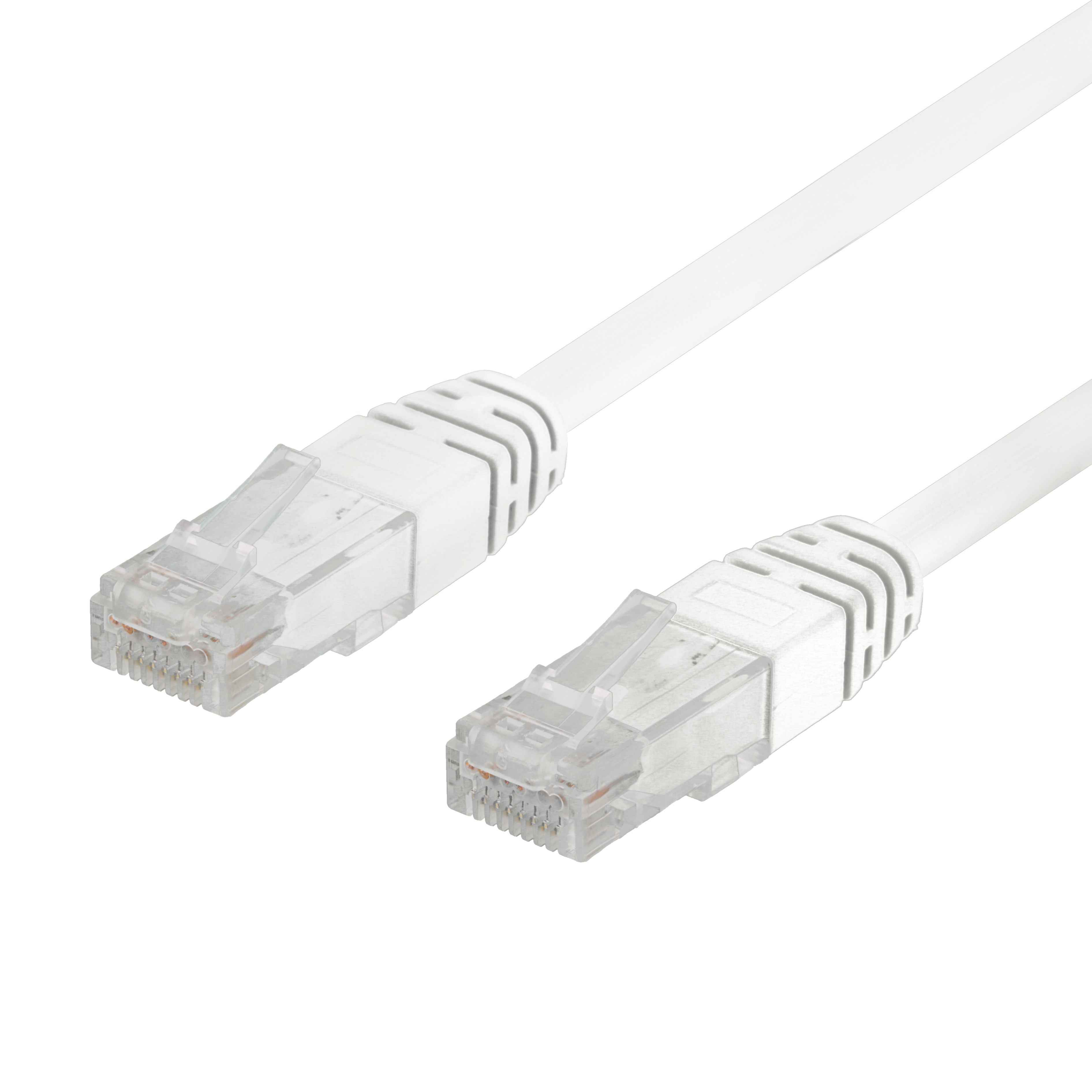 U/UTP Cat6 laitekaapeli, 0,3m, 250MHz, Delta-certifioitu, LSZH, 50kpl, valkoinen Toissijaiskuva