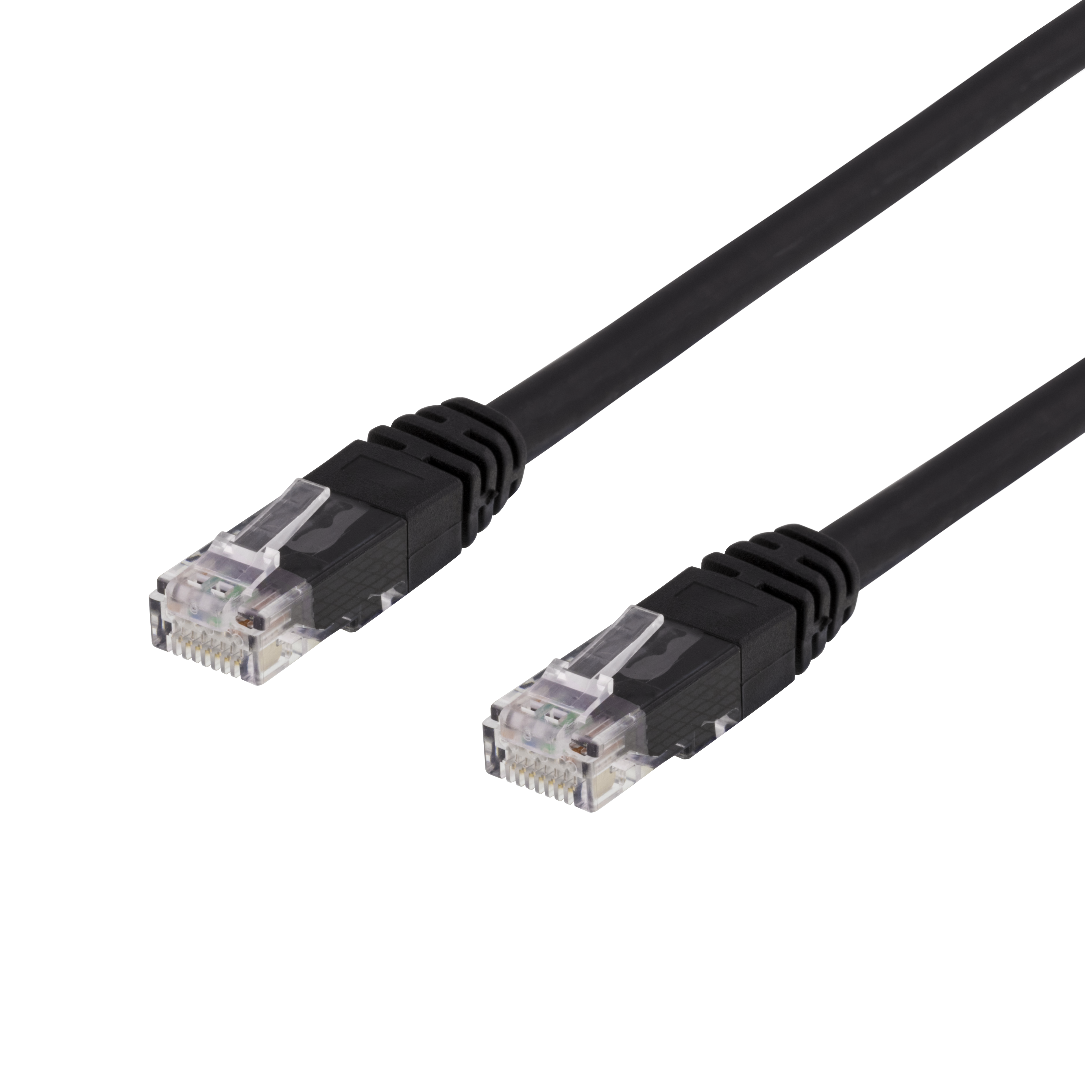 U/UTP Cat6 laitekaapeli, LSZH, 3m, musta Toissijaiskuva