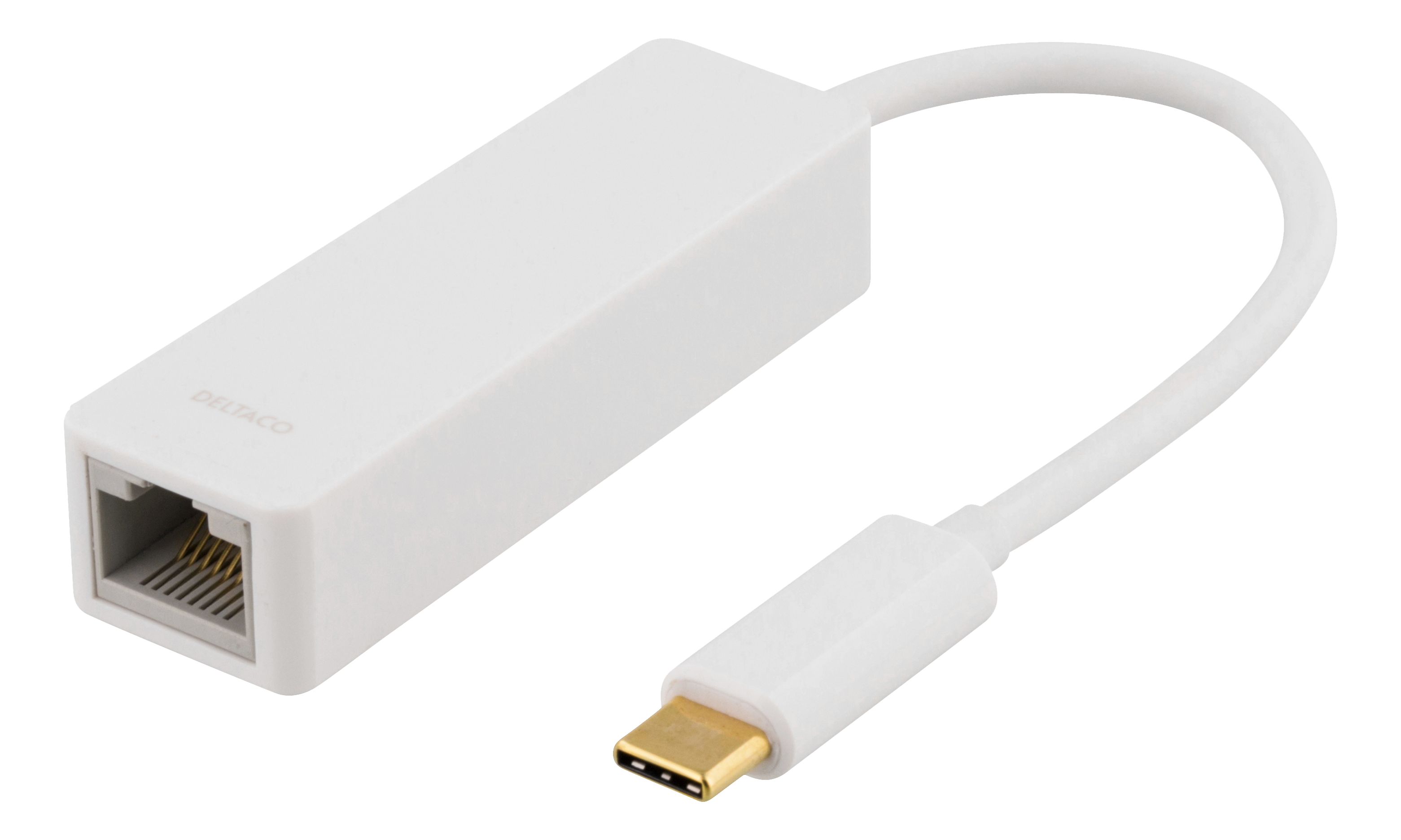 USB 3.1 -verkkosovitin, Gigabit, 1xRJ45, USB Type C, valkoinen Toissijaiskuva