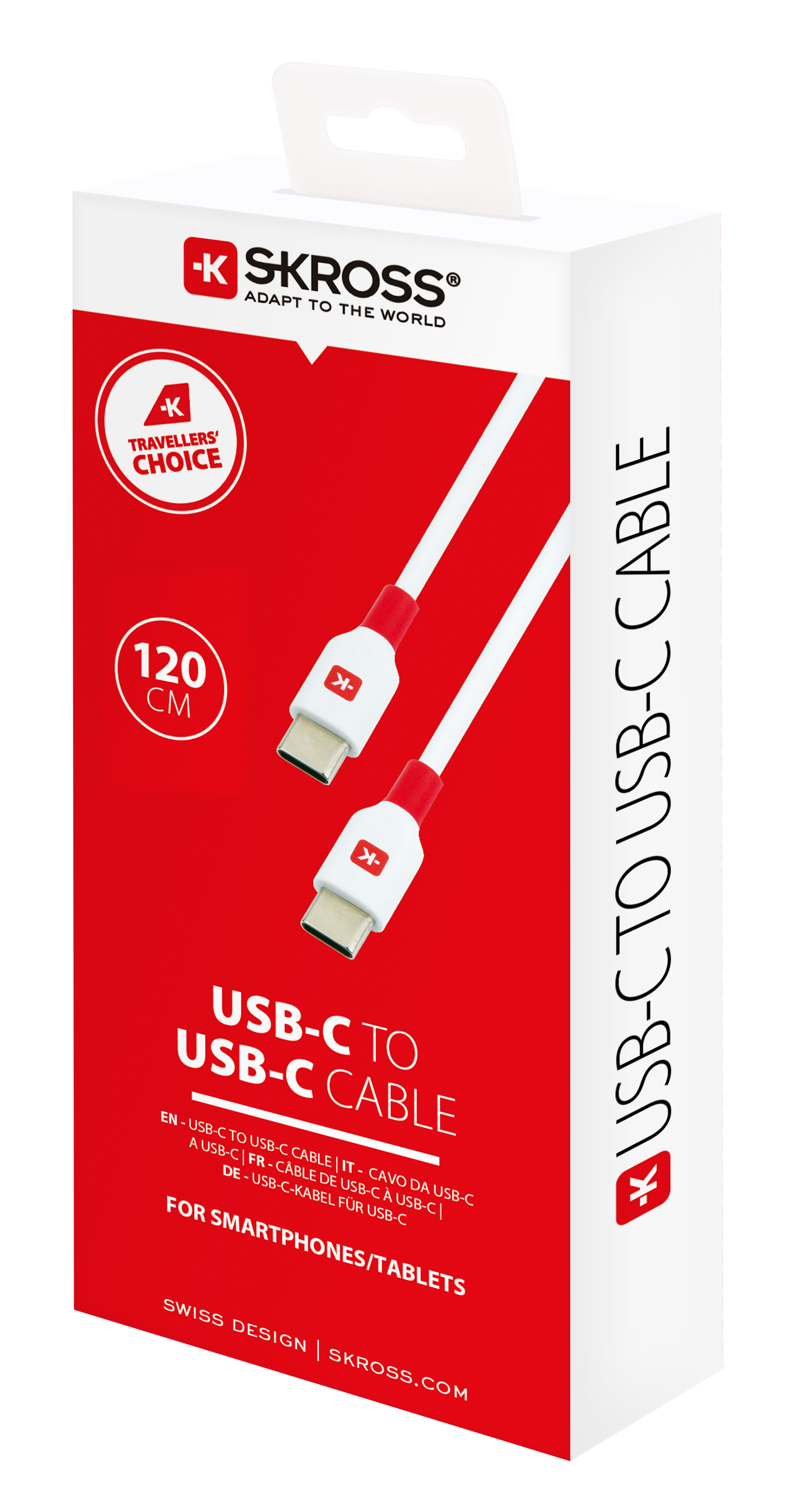 USB-C to USB-C Cable - 120 cm Toissijaiskuva