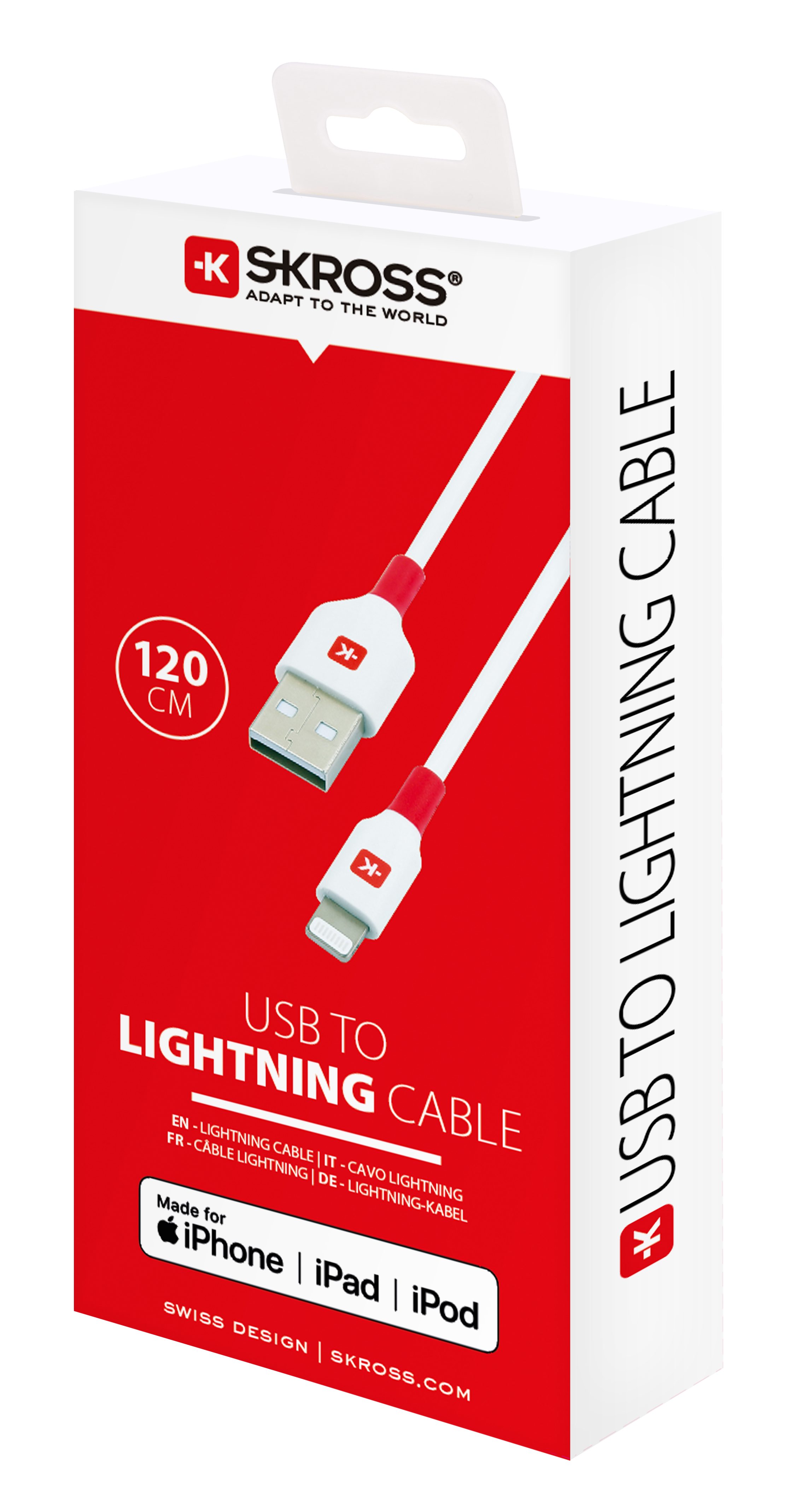 USB to Lightning Cable - 120 cm Toissijaiskuva