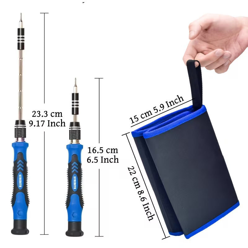 Rohju Ultimate 142-osainen PC- ja Elektroniikkahuoltosarja