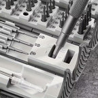 Rohju Precision 128-osainen Tarkkuustyökalusarja (Joustavalla varrella)