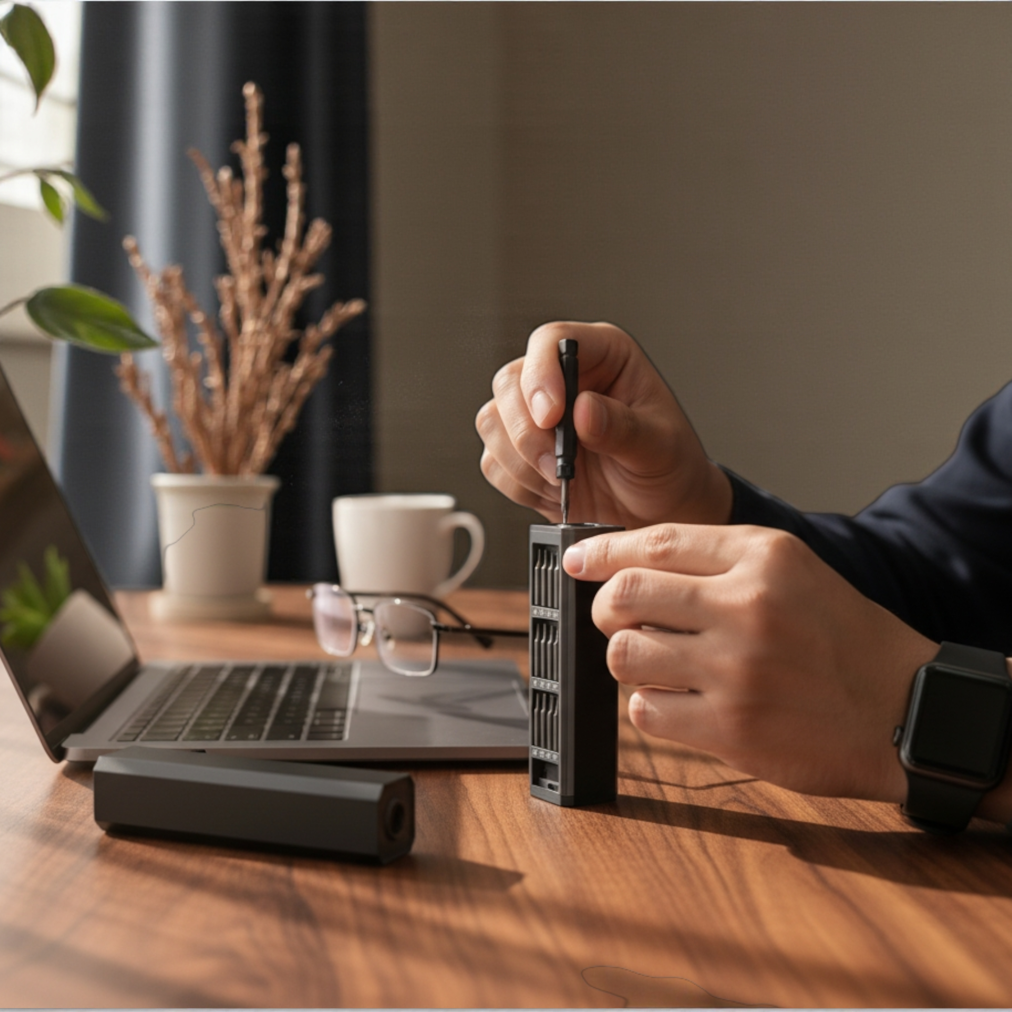 Rohju Mini 44-osainen Tarkkuusruuvimeisselisarja – Kompakti & Magneettinen Pääkuva