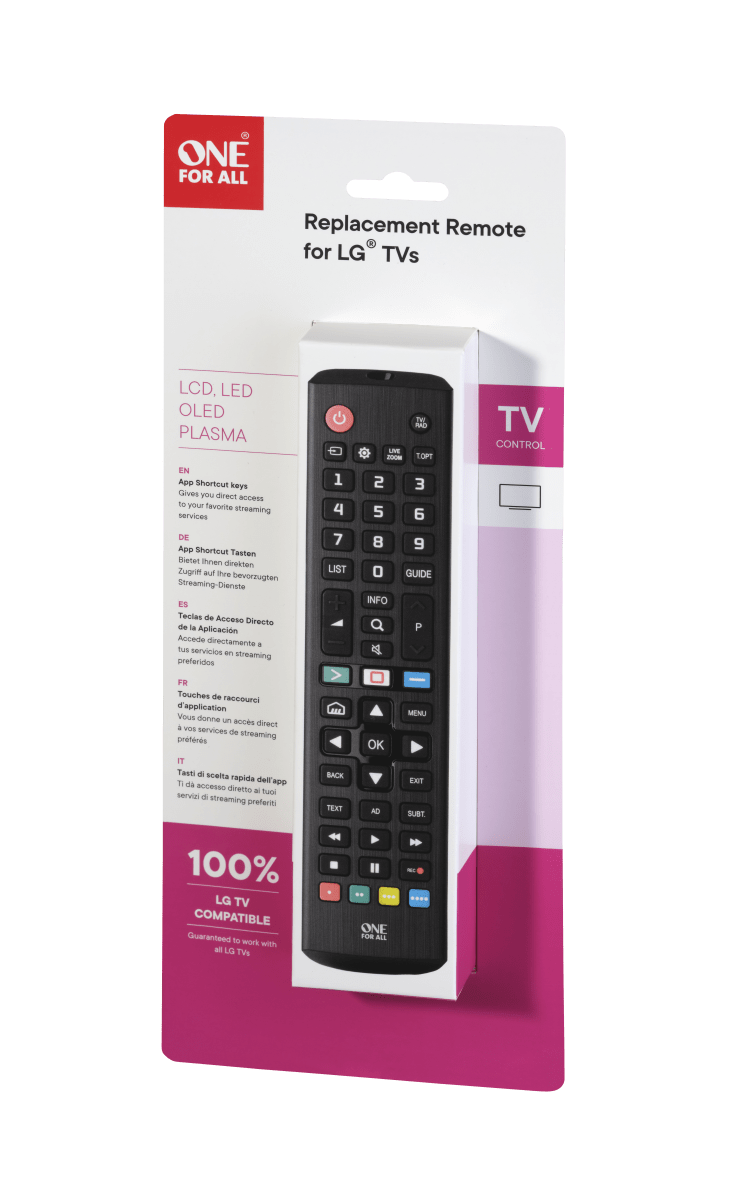 URC 4911 Yleiskaukosäädin LG Toissijaiskuva